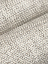 Kami Paperweave Fog Wallpaper with Paper Weave Grasscloth Feature Wall Style - York GV0184LM