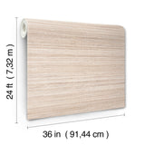 Marled Abaca White Grasscloth Wallpaper - York GV0201