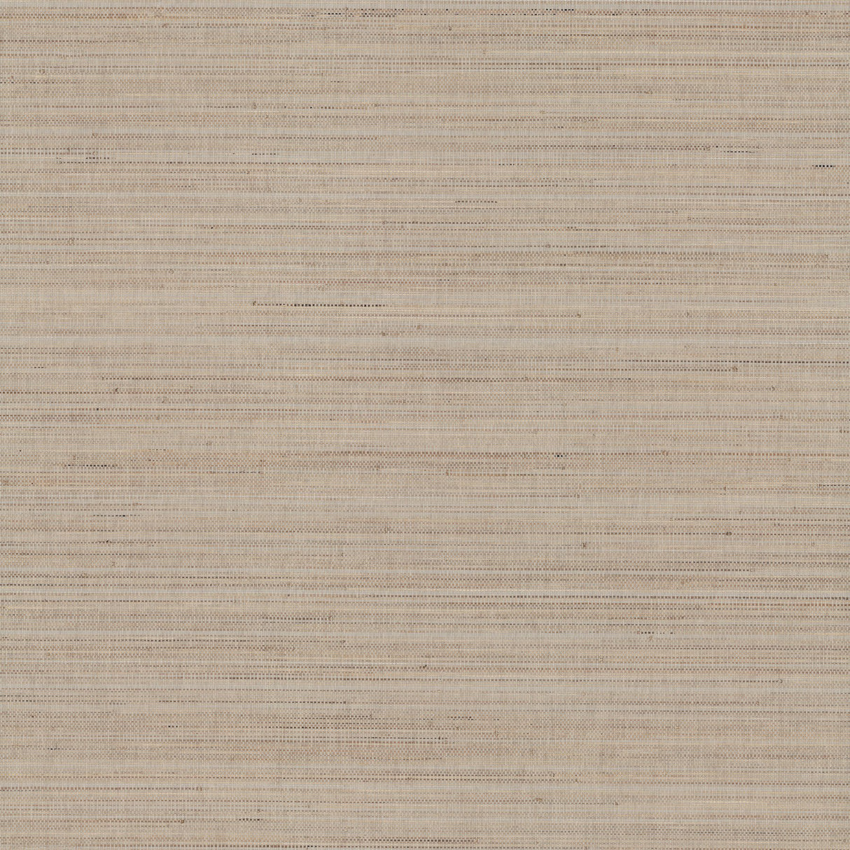 Marled Abaca Taupe Grasscloth Wallpaper - Ronald Redding GV0202 - York