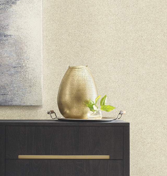 Terra Mica Crystal Wallpaper in Crystal with Raised Prints Traditional Style - York GV0211