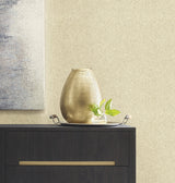 Terra Mica Oyster Wallpaper with Metallic Mica Texture - York GV0212