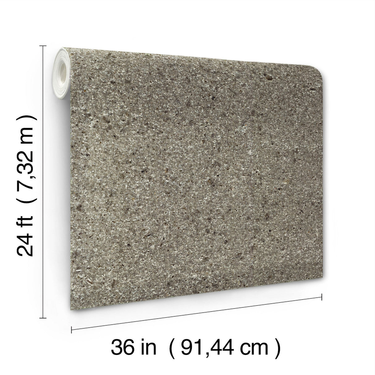 Brilliant Mica Graphite Wallpaper with Metallic Raised Texture - York GV0215