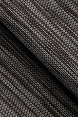 Horizon Paperweave Black Grasscloth Wallpaper - York GV0221