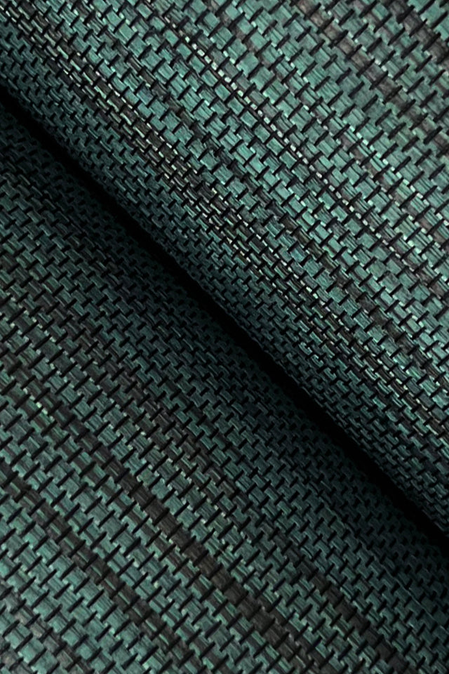 Horizon Paperweave Green Grasscloth Wallpaper - Ronald Redding GV0222