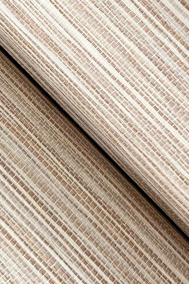 Horizon Paperweave Warm Neutral Wallpaper with Traditional Grasscloth Paper Weave - York GV0223