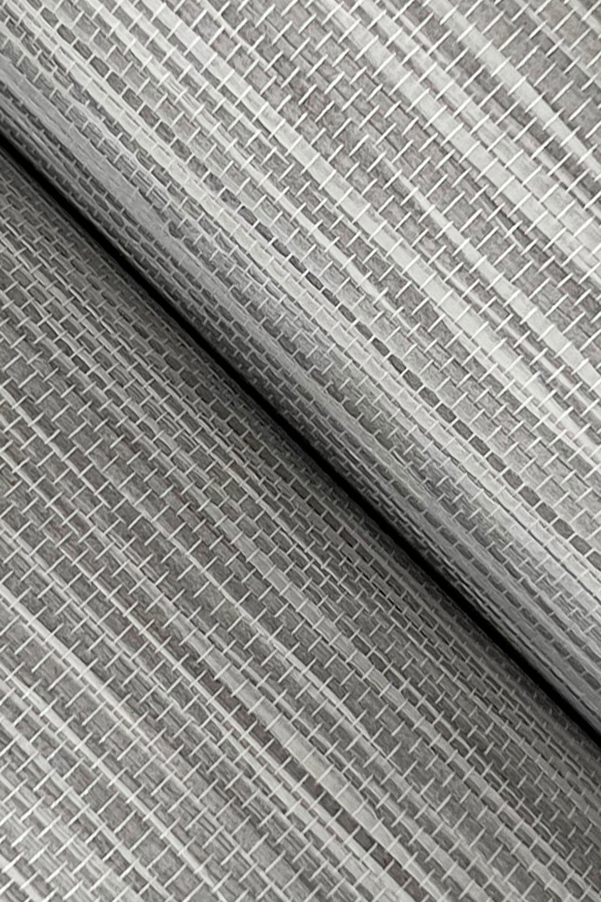 Horizon Paperweave Grey Grasscloth Wallpaper - York GV0226