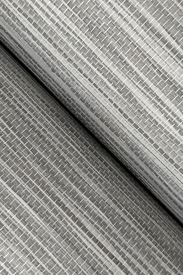 Horizon Paperweave Grey Grasscloth Wallpaper - York GV0226