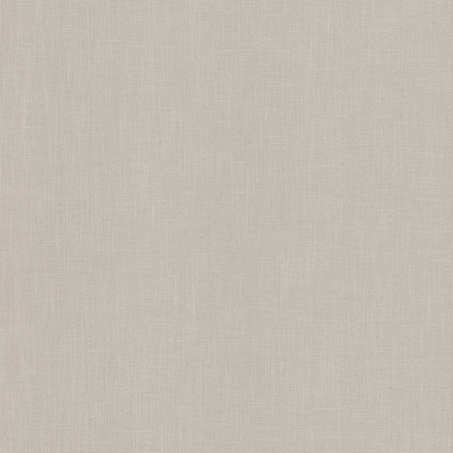 Classic Linen Grey Wallpaper with Woven Linen Texture - York GV0229