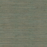 Knotted Grass Spruce Grasscloth Wallpaper with Traditional Natural Weave - York GV0232