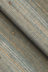 Knotted Grass Spruce Grasscloth Wallpaper with Traditional Natural Weave - York GV0232