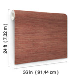 Knotted Grass Brick Grasscloth Wallpaper - York GV0233