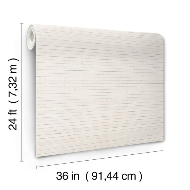 Handcrafted Shimmering Paper White Wallpaper with Metallic Feature Wall Texture - York GV0251