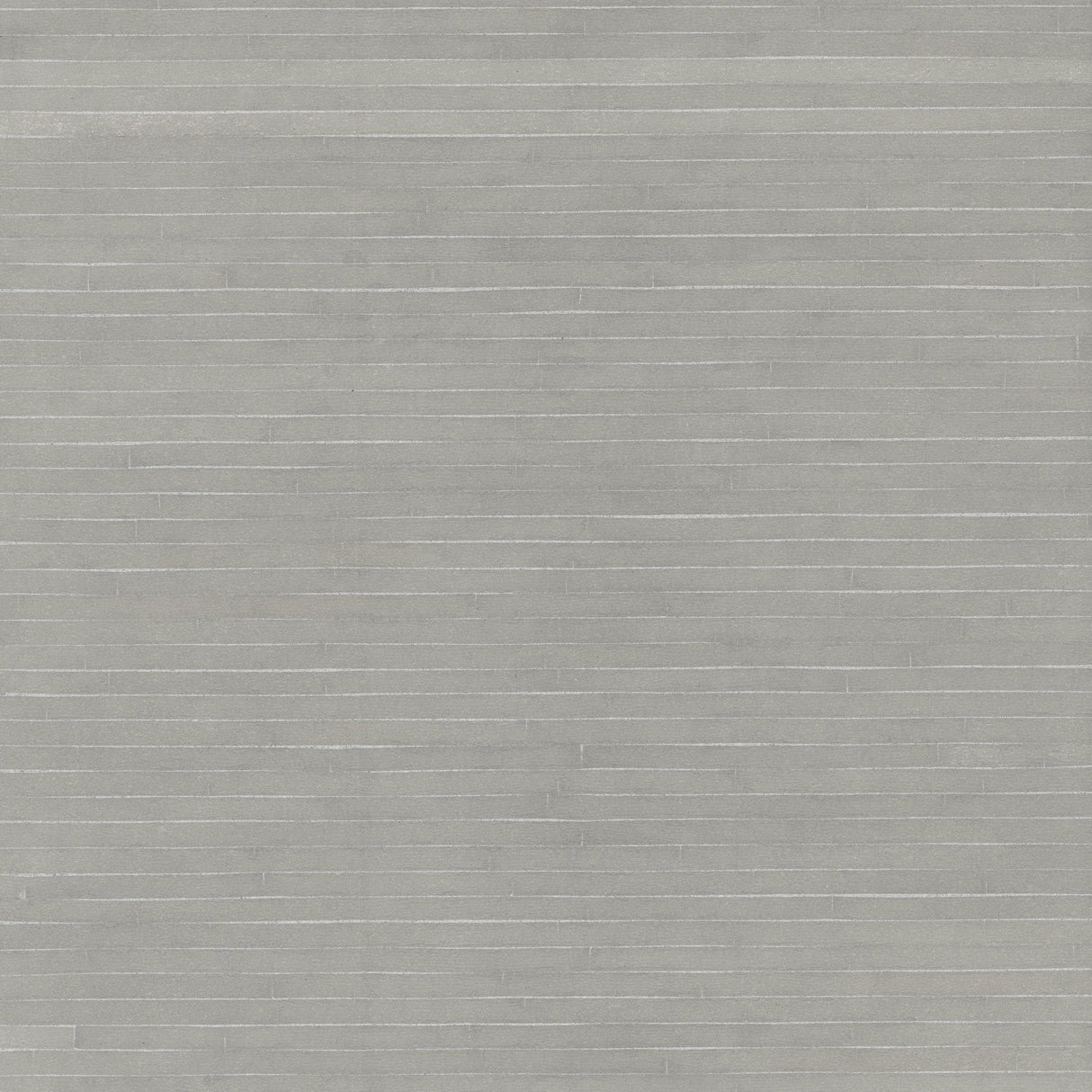 Handcrafted Shimmering Paper Grey Wallpaper with Metallic Horizontal Stripe - York GV0253