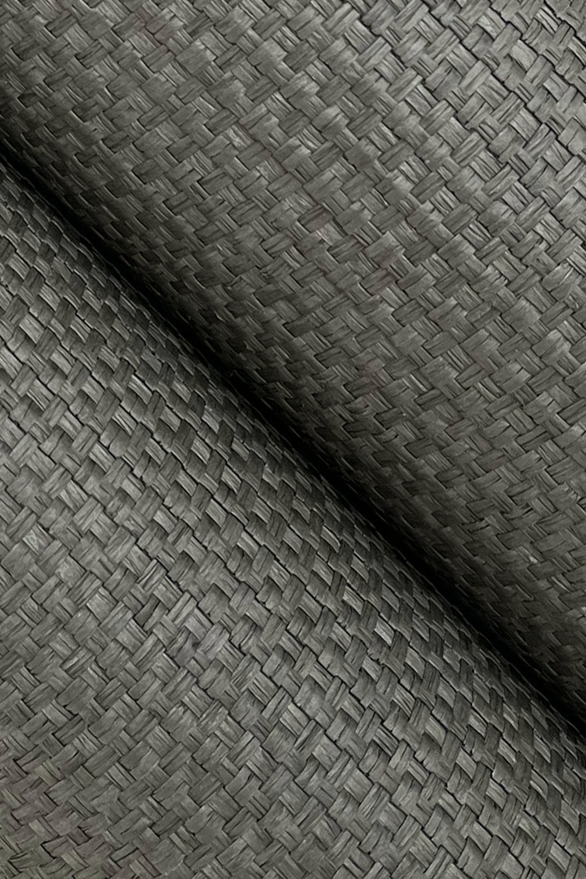Wicker Work Evergreen Wallpaper with Paper Weave Grasscloth Texture - York GV0261