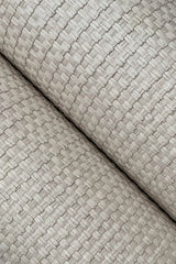 Wicker Work Taupe Wallpaper with Paper Weave Grasscloth Texture - York GV0263