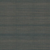 Modern Abaca Peacock Grasscloth Wallpaper - York GV0271