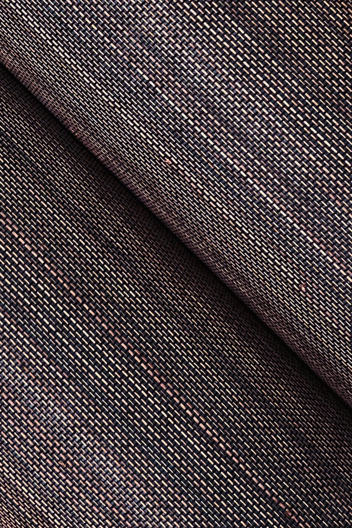 Modern Abaca Black Grasscloth Wallpaper with Traditional Style - York GV0274
