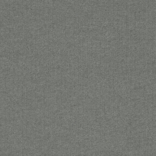 Savile Gunmetal Wallpaper with Textured Herringbone - York HA3653R