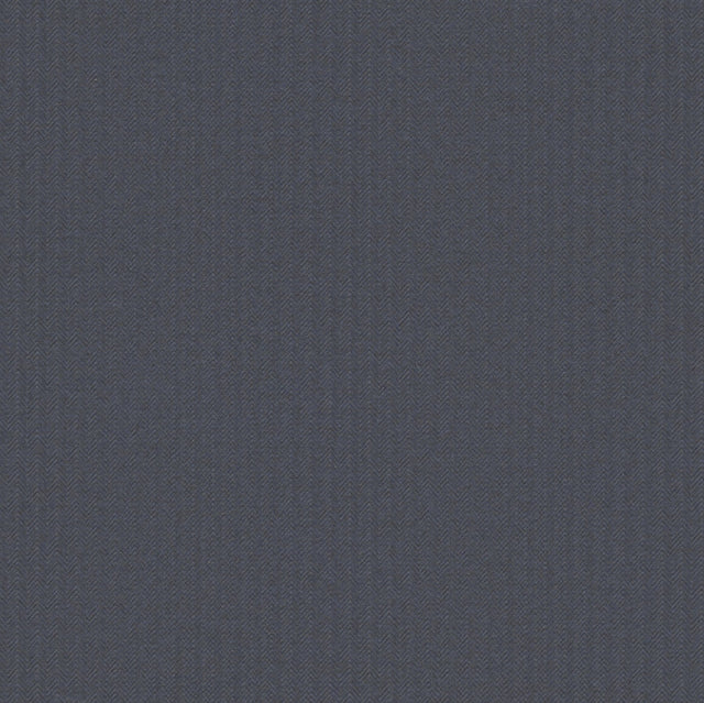 Savile Navy Textured Wallpaper with Herringbone Motif - York HA3654R