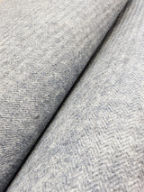 Savile Marble Textured Acoustical Wallpaper in Whites & Off-Whites with Herringbone Pattern - York HA3656R