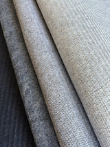 Savile Danube Blue Textured Acoustical Wallpaper with Herringbone Weave - York HA3659R