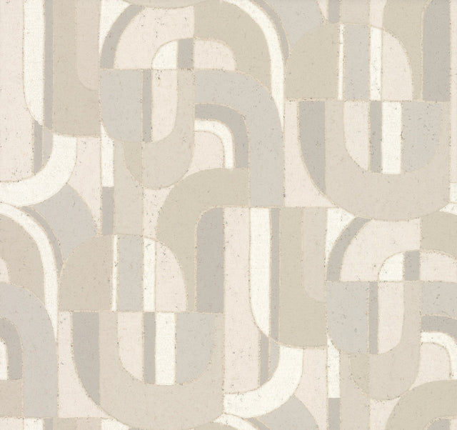 Sculpture Garden Neutral Wallpaper