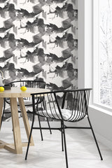 Watercolor Block Inkwell by Harry & Grace Peel and Stick Abstract Peel & Stick Wallpaper – Harry & Grace HG10200