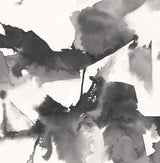 Harry & Grace Watercolor Block wallpaper in Inkwell with abstract watercolor blocks in black and grey on white.