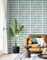 Richwood Shutters Ciel by Harry & Grace Peel and Stick Tropical Leaf Wallpaper – Harry & Grace HG11000