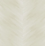 Washed Chevron Lace peel and stick wallpaper with a soft beige chevron pattern and satin finish.