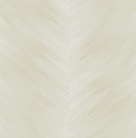 Washed Chevron Lace peel and stick wallpaper with a soft beige chevron pattern and satin finish.