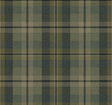 Green and blue tailored plaid peel and stick wallpaper pattern