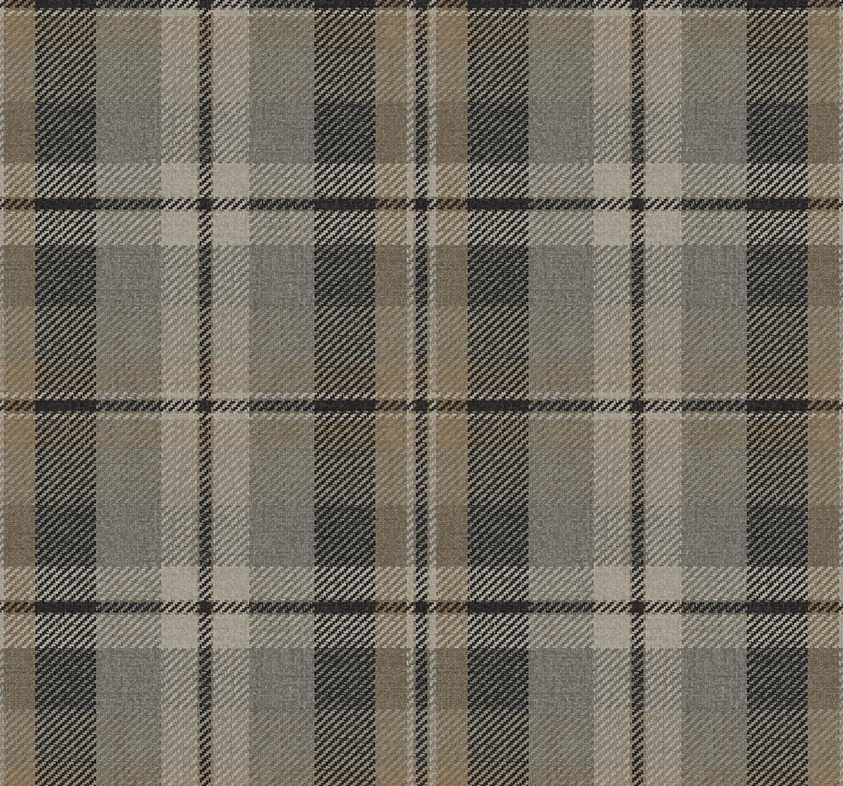 Thornbury Tailored Plaid Cliffside by Harry & Grace Peel and Stick Plaid Wallpaper – Harry & Grace HG13107-Sample