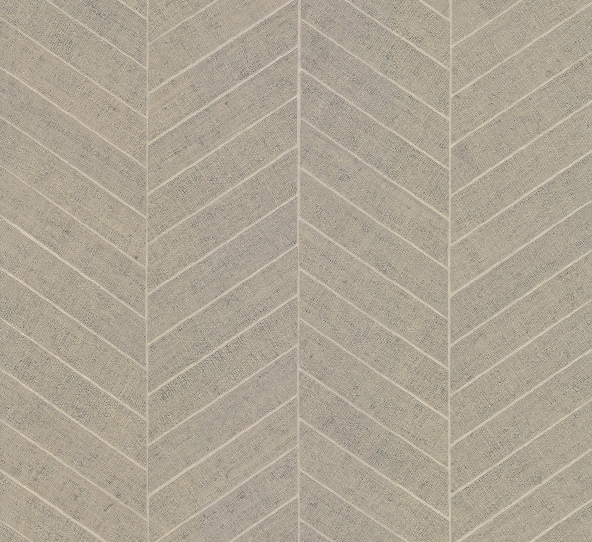Atelier Herringbone Off White Wallpaper with Geometric Herringbone Non Woven Pattern - York HO2109