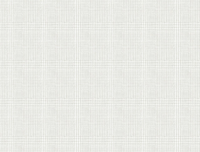 Shirting Plaid Grey Wallpaper with Menswear Plaid Pattern, Non Woven Unpasted Straight Match - York HO2168