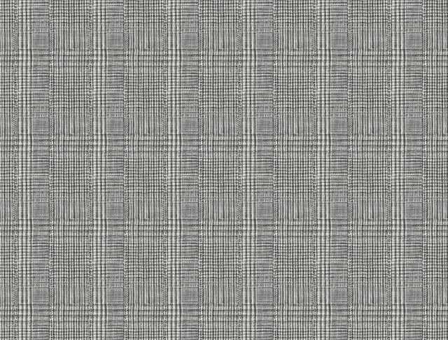 Shirting Plaid Black Wallpaper with Menswear Plaid Pattern, Non Woven Unpasted - York HO2170