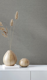 Varna Magnetic Textured Wallpaper in Greys - York HW3661R