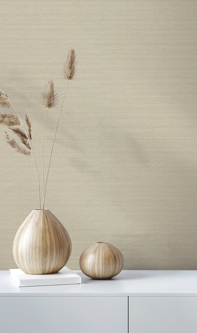 Varna Primavera Textured Wallpaper with Woven Look - York HW3664R