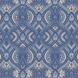 Ogee Navy Blue Peel and Stick Wallpaper by Hoopla Walls - HWA1036PU