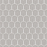 Retro Arch Black Peel and Stick Wallpaper by Hoopla Walls - HWA1067PU