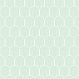 Retro Arch Mint Green Peel and Stick Wallpaper by Hoopla Walls - HWA1070PU
