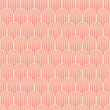 Retro Arch Blush Pink Peel and Stick Wallpaper by Hoopla Walls HWA1072PU