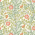 Rosehip Trail Coral Pink Peel and Stick Wallpaper by Hoopla Walls - HWA1098PU