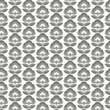Retro Flower Chalkboard Grey and White Peel and Stick Wallpaper by Hoopla Walls - HWA1173PU