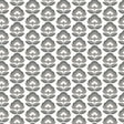 Retro Flower Chalkboard Grey and White Peel and Stick Wallpaper by Hoopla Walls - HWA1173PU
