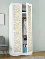 Poppy Field Aqua Peel & Stick Wallpaper with Bohemian Botanical Flower Pattern - Brewster JHS5027