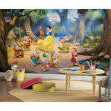 Snow White and the Seven Dwarfs Multicolor XL Spray and Stick Wall Mural - York JL1281M
