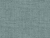 Seabrook Designs Ami wallpaper in Steel Blue with a subtle woven linen texture