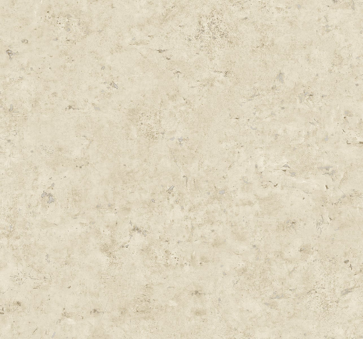 Hana wallpaper in ivory with subtle faux plaster texture and metallic pearl accents