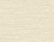 Rina wallpaper in a sand beige faux grasscloth texture with a matte finish